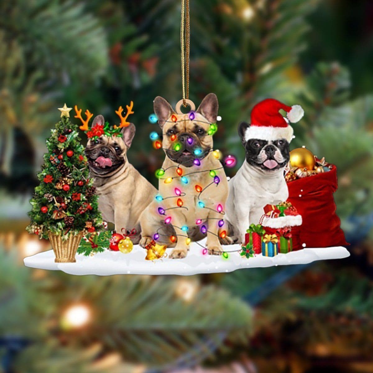 image-Car Pendant Sleeping Dog Angel Home Decor Acrylic Showcase Hanging Ornaments For Doors