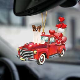 image-Car Pendant Sleeping Dog Angel Home Decor Acrylic Showcase Hanging Ornaments For Doors