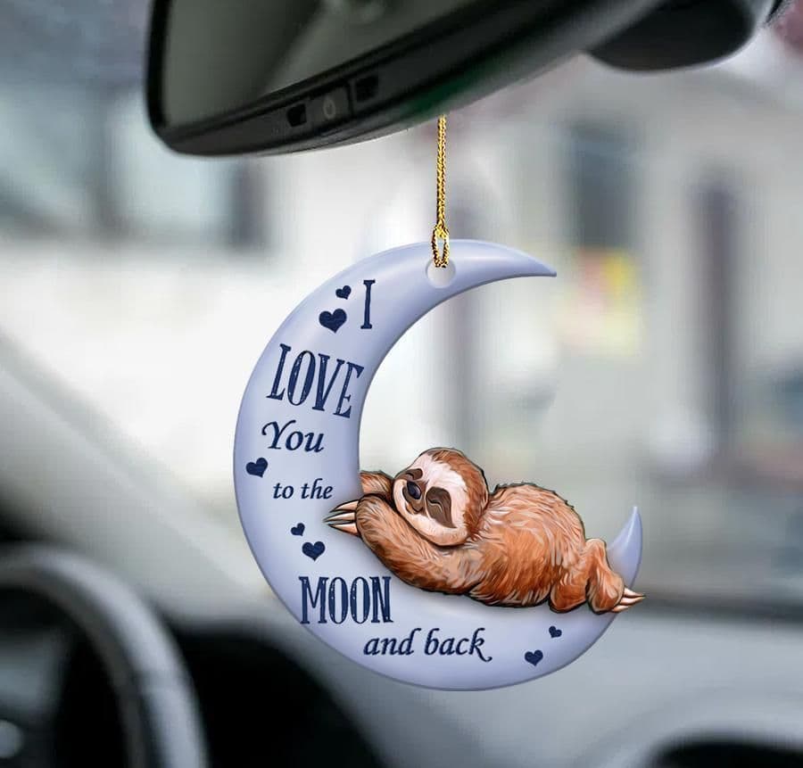 image-Car Pendant Sleeping Dog Angel Home Decor Acrylic Showcase Hanging Ornaments For Doors