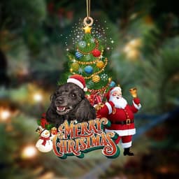 image-Car Pendant Sleeping Dog Angel Home Decor Acrylic Showcase Hanging Ornaments For Doors