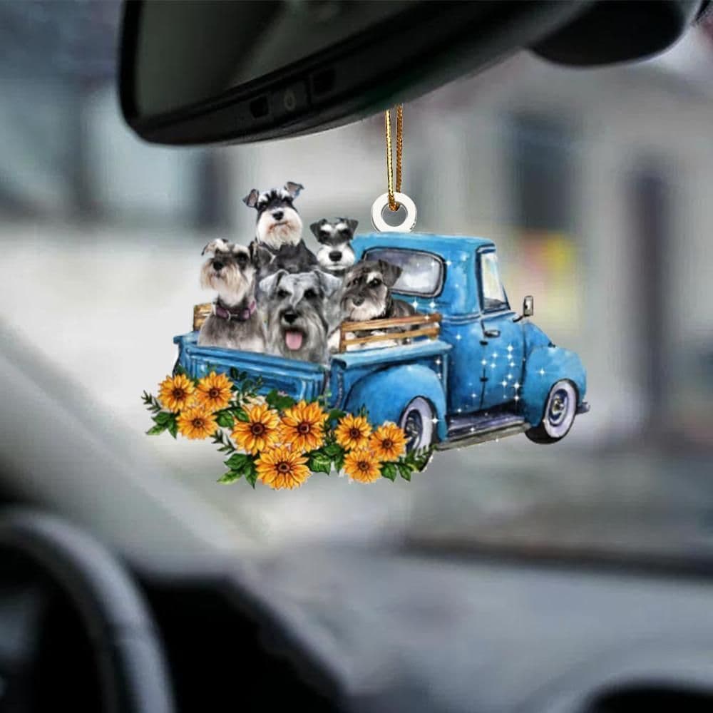 image-Car Pendant Sleeping Dog Angel Home Decor Acrylic Showcase Hanging Ornaments For Doors