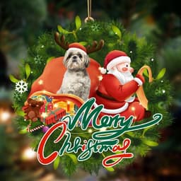 image-Car Pendant Sleeping Dog Angel Home Decor Acrylic Showcase Hanging Ornaments For Doors