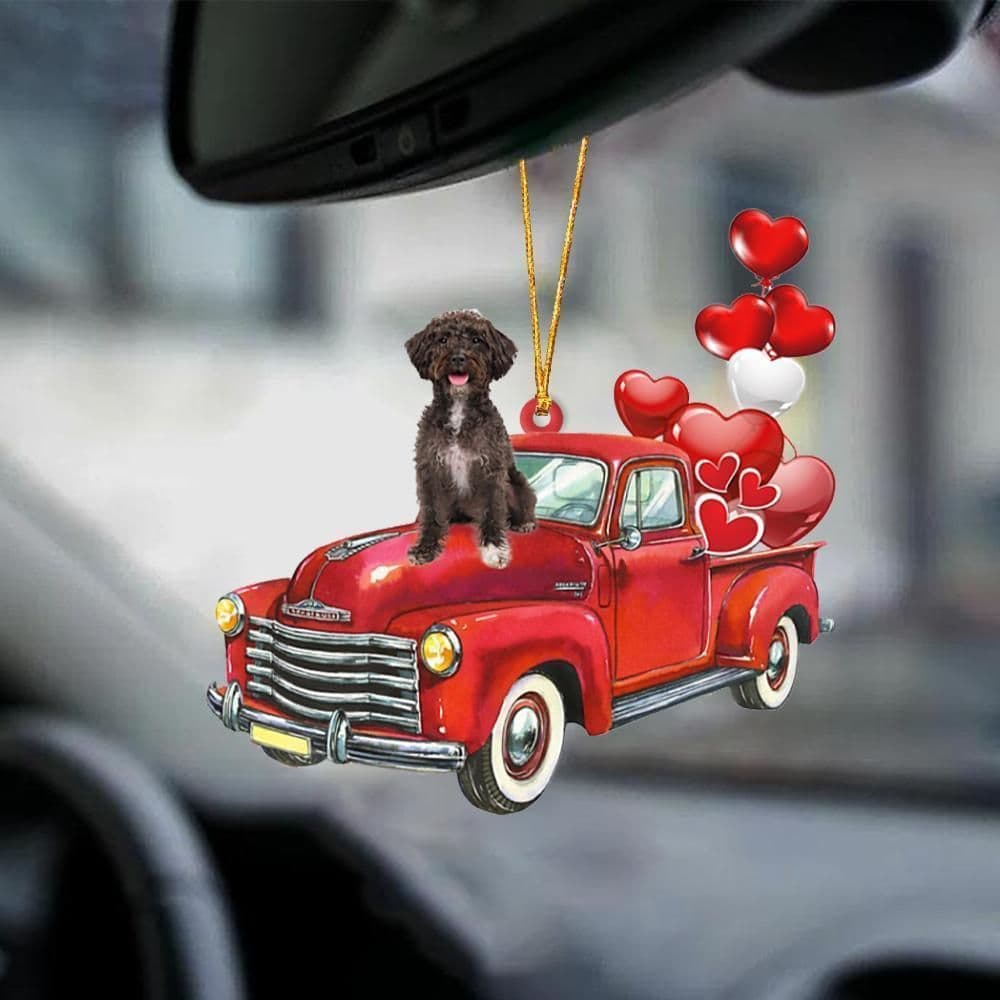 image-Car Pendant Sleeping Dog Angel Home Decor Acrylic Showcase Hanging Ornaments For Doors