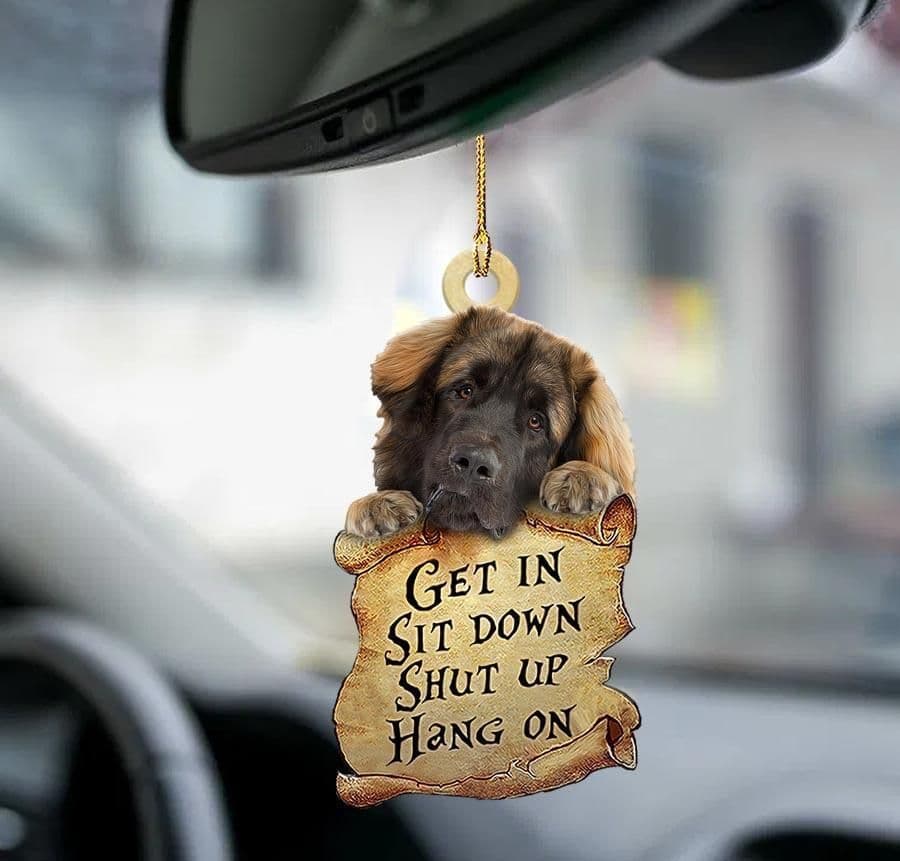 image-Car Pendant Sleeping Dog Angel Home Decor Acrylic Showcase Hanging Ornaments For Doors
