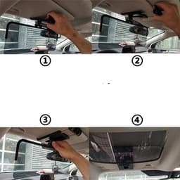 image-Polarized Car Sun Visor, Clear View, Anti-glare, UV Protection