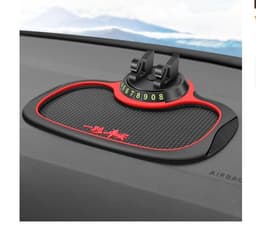 image-Non-Slip Car Phone Pad For 4-in-1 Car Parking Number Card Anti-Slip Mat Auto Phone Holder Sticky Anti Slide Dash Phone Mount