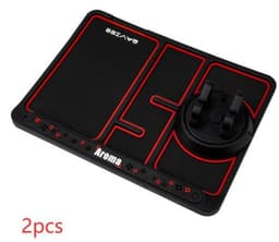 image-Non-Slip Car Phone Pad For 4-in-1 Car Parking Number Card Anti-Slip Mat Auto Phone Holder Sticky Anti Slide Dash Phone Mount