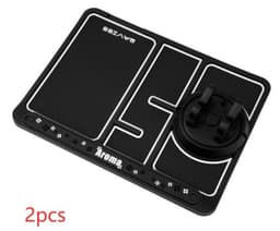 image-Non-Slip Car Phone Pad For 4-in-1 Car Parking Number Card Anti-Slip Mat Auto Phone Holder Sticky Anti Slide Dash Phone Mount