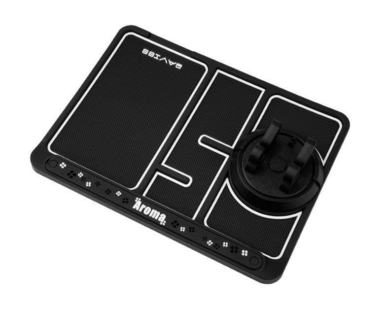image-Non-Slip Car Phone Pad For 4-in-1 Car Parking Number Card Anti-Slip Mat Auto Phone Holder Sticky Anti Slide Dash Phone Mount