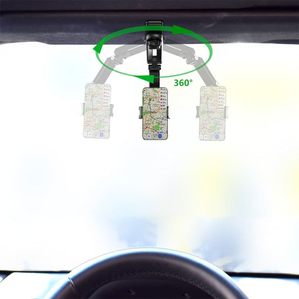 image-Multifunctional Vehicle Mount Sun Visor Rear Seat Shot