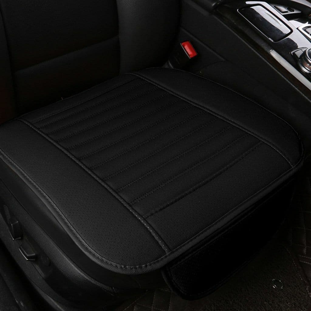 image-3D Universal PU Leather Car Seat Cover Breathable Pad Mat For Auto Chair Cushion
