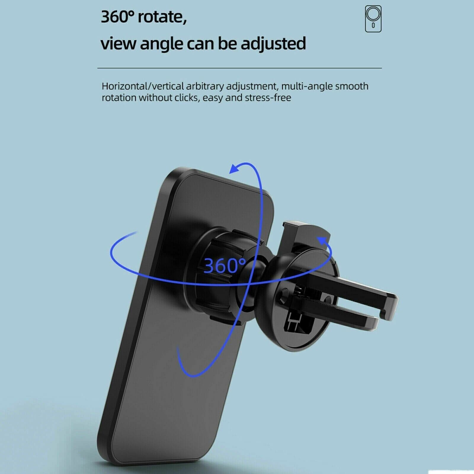 image-Magnetic Wireless Chargers Car Air Vent Stand Phone Holder Mini QI Fast Charging Station For Phone
