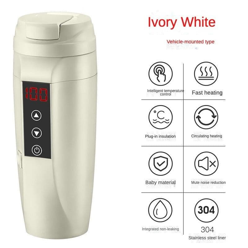 image-Insulated Electric Cup Water Heater For Automobiles