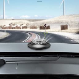 image-Car Air Freshener, Solar Rotating Car Essential Oil Diffuser, Car Interior Decor Accessories, Odor Eliminator For Car Office Home Car Aromatherapy Car Essential Oil Diffuser Auto Diffuser