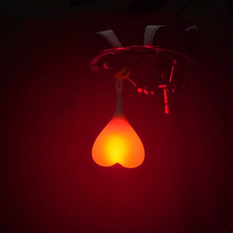 image-Beating Heart Bike Rear Lights