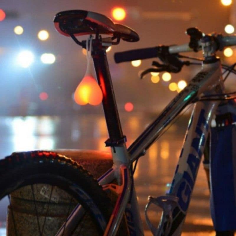 image-Beating Heart Bike Rear Lights