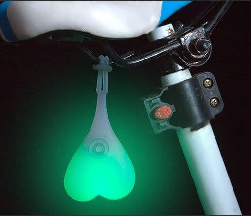 image-Beating Heart Bike Rear Lights