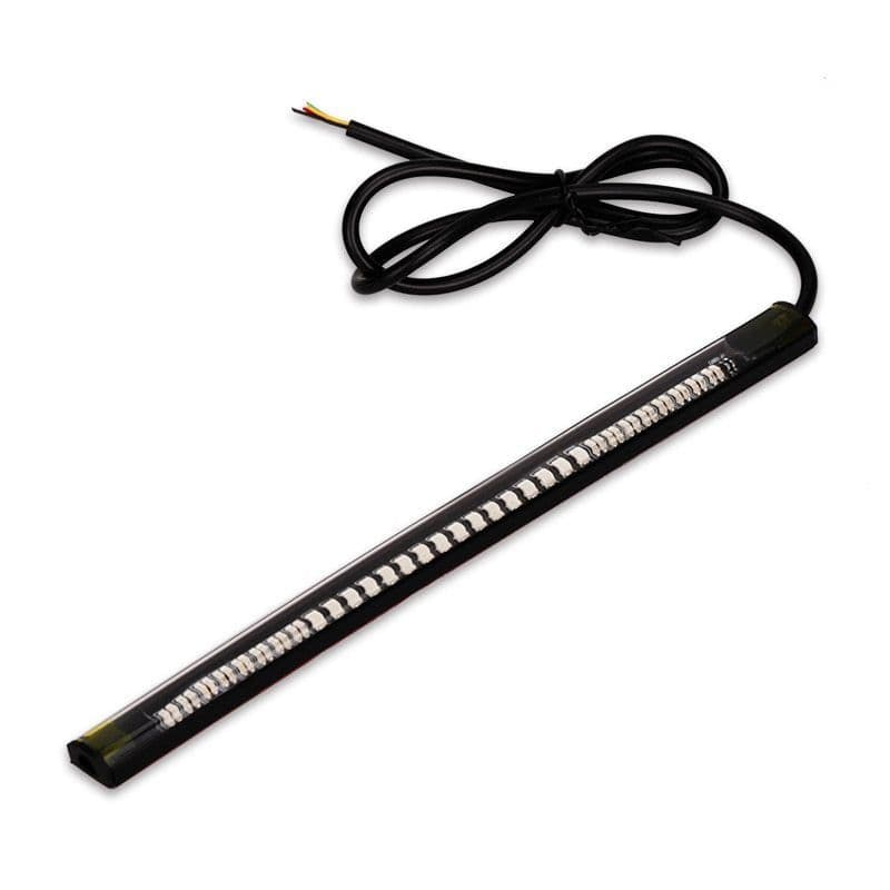 image-Universal Flexible Led Strip Tail Stop Light Motorcycle 48 SMD Led Tail Turn Signal Brake License Plate Light Strip Motorcycle