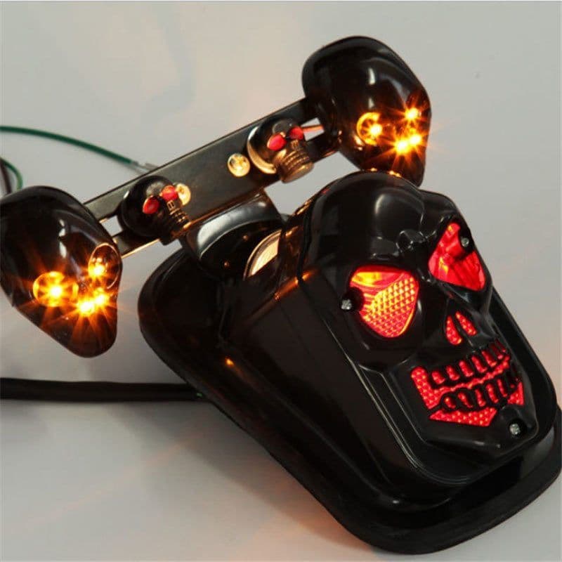image-Motorcycle electric car accessories ABS material LED taillights Modified taillights