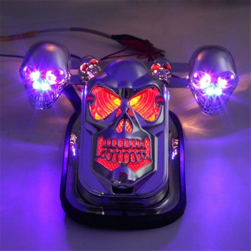 image-Motorcycle electric car accessories ABS material LED taillights Modified taillights