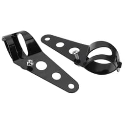image-Motorcycle Headlight Turn Signal Indicator Blinker Light With Bracket Headlamp For Cafe Racer