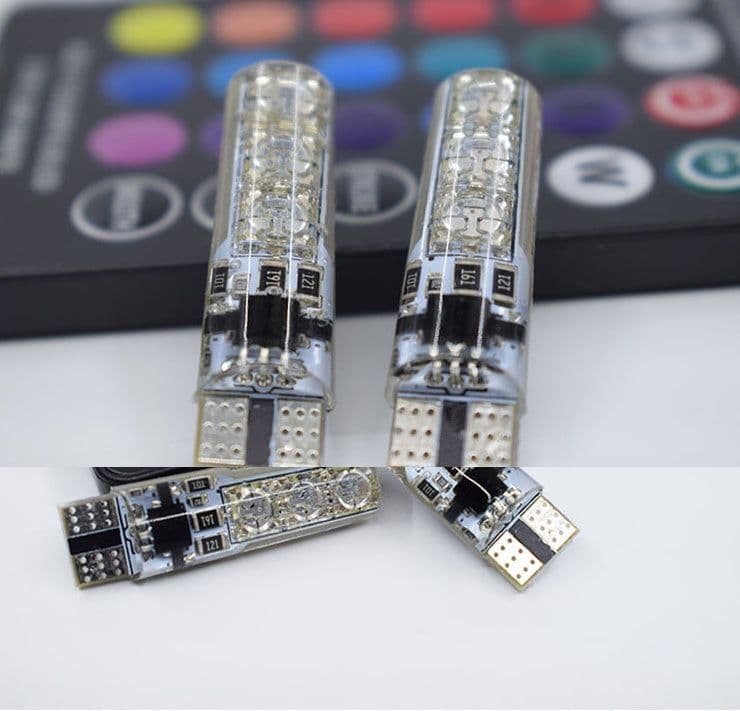 image-Colorful remote control driving light