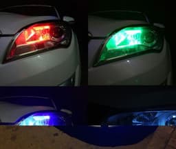 image-Colorful remote control driving light