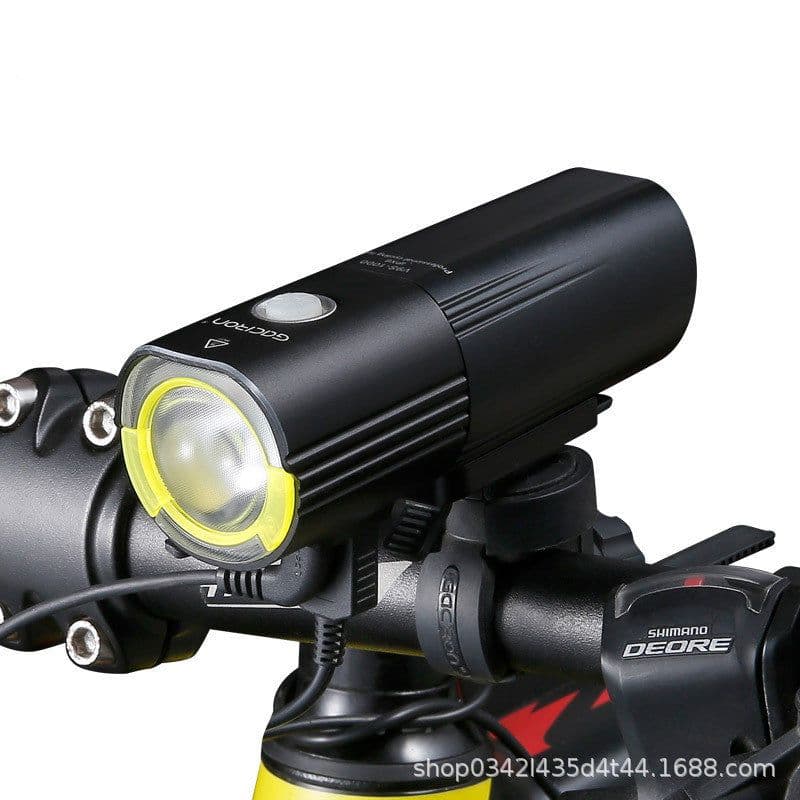 image-Waterproof Bicycle Bike Headlight 1600 Lumens Power Bank