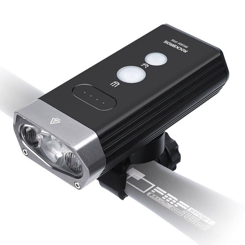 image-Waterproof Bicycle Bike Headlight 1600 Lumens Power Bank