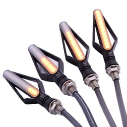 image-Fire arrow motorcycle turn signal running water brake light