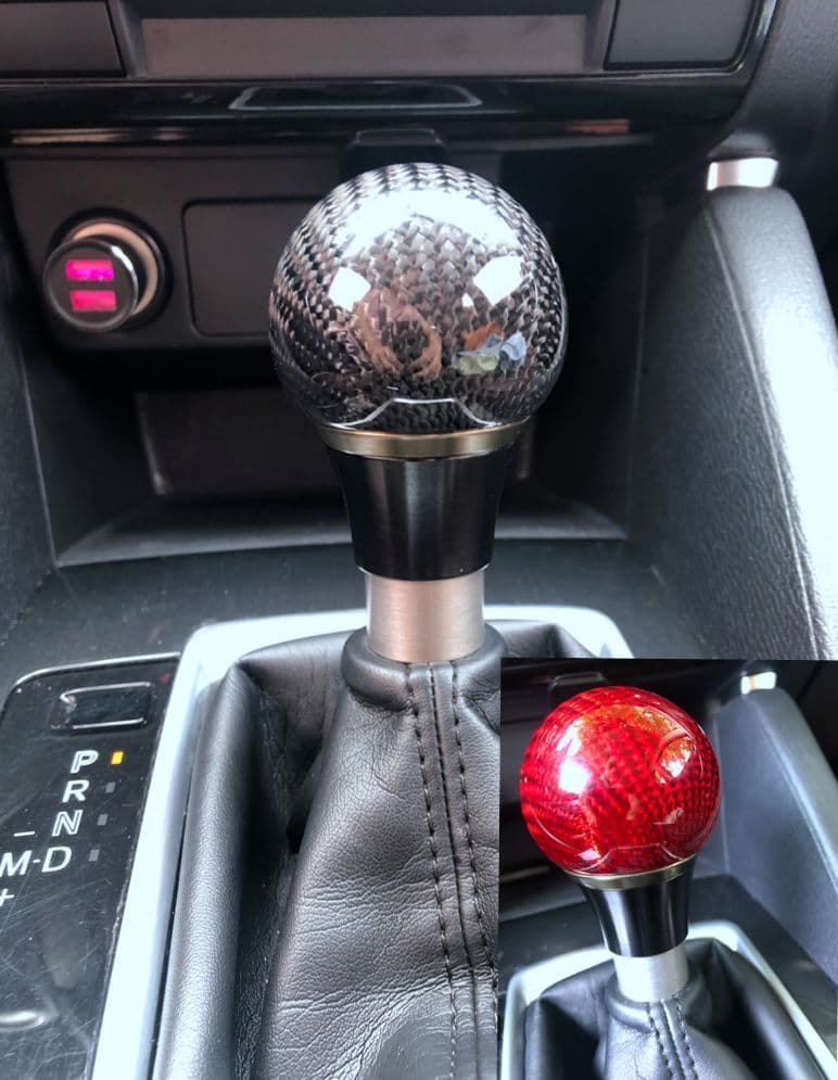 image-Mazda onxeira ATZ automatic transmission carbon fiber shift head CX5 shift head handball wave stick