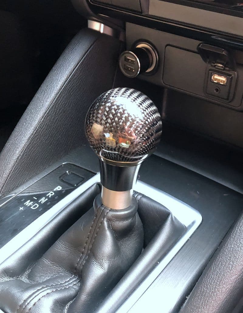 image-Mazda onxeira ATZ automatic transmission carbon fiber shift head CX5 shift head handball wave stick