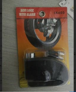 image-Motorcycle alarm disc brake lock anti-theft lock