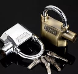 image-Waterproof Siren Alarm Padlock