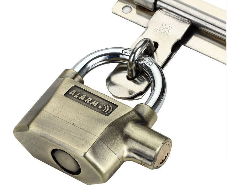 image-Waterproof Siren Alarm Padlock