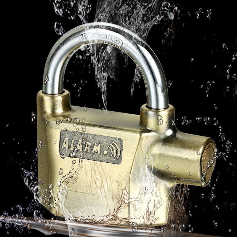 image-Waterproof Siren Alarm Padlock