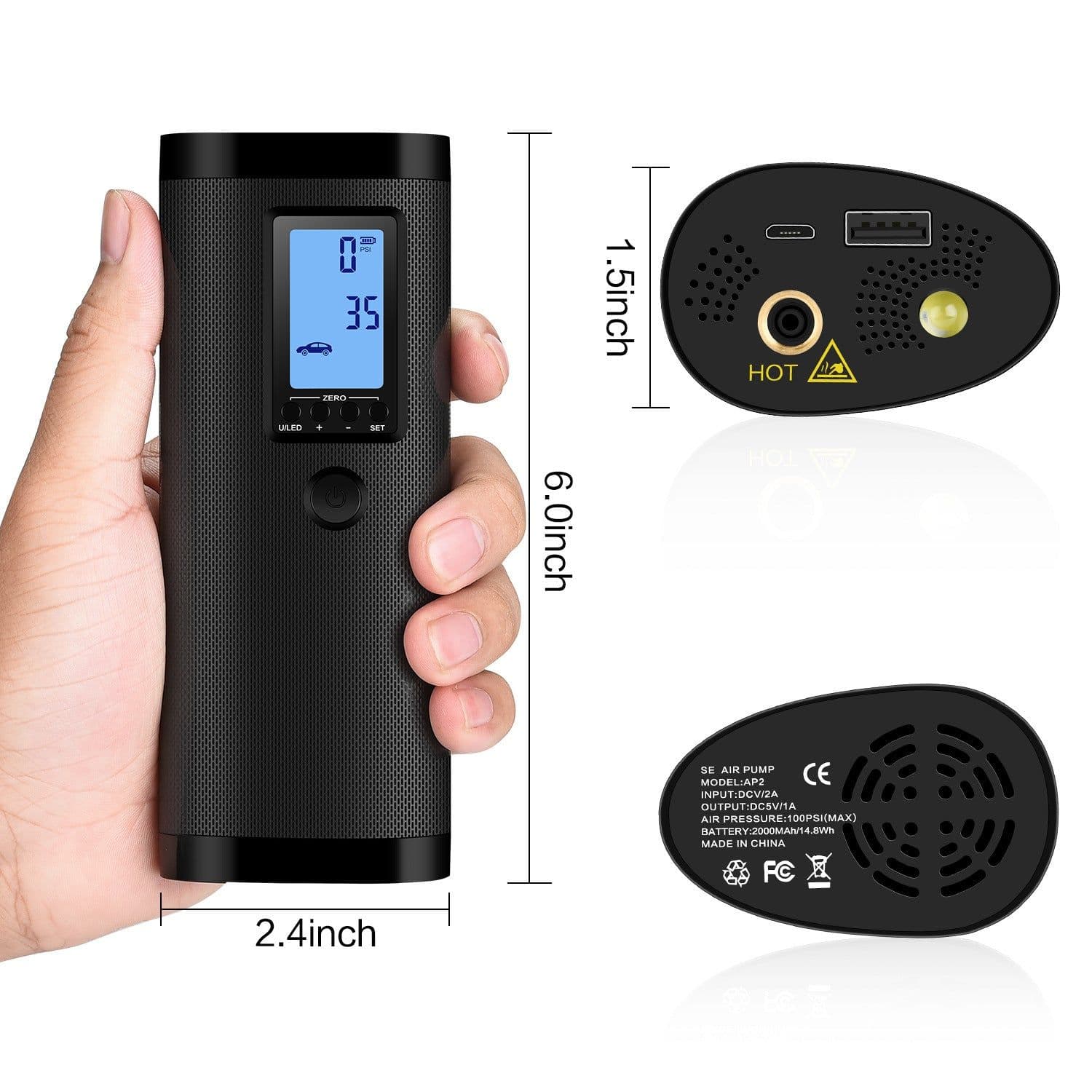 image-Portable Car Air