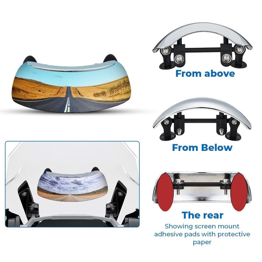 image-Motorcycle rearview mirror