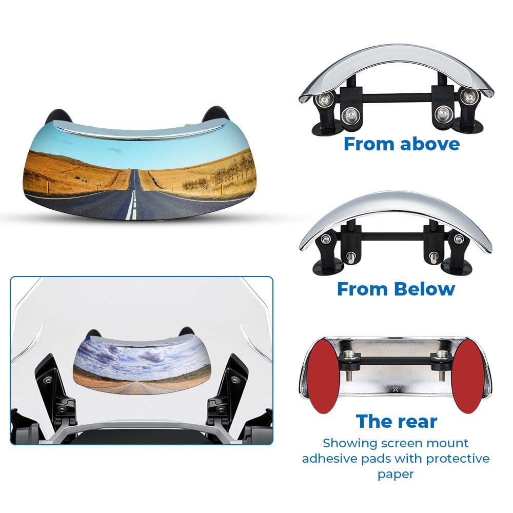 image-Motorcycle rearview mirror