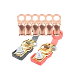 image-Car battery pile head joint clamp copper