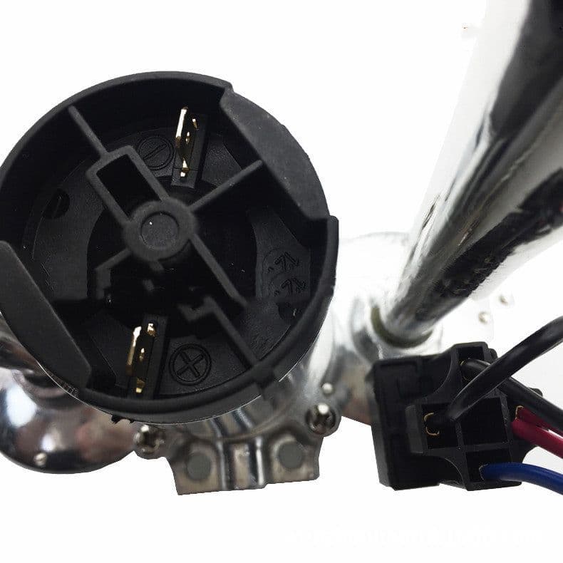 image-Car And Motorcycle Modified 12V/24V Double Pipe Conjoined Electric Horn With Air Pump