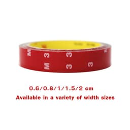 image-Adhesive M3 Double Sided Adhesive M3 Tape Width 0.6cm