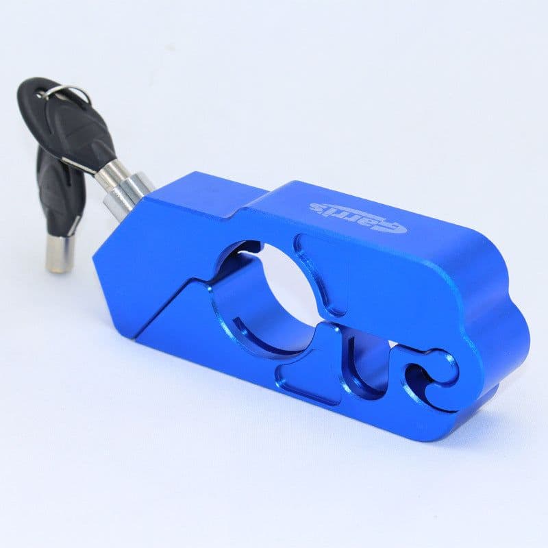 image-Motorcycle Lock Anti-Theft Lock Aluminum Alloy Handlebar Horn Lock