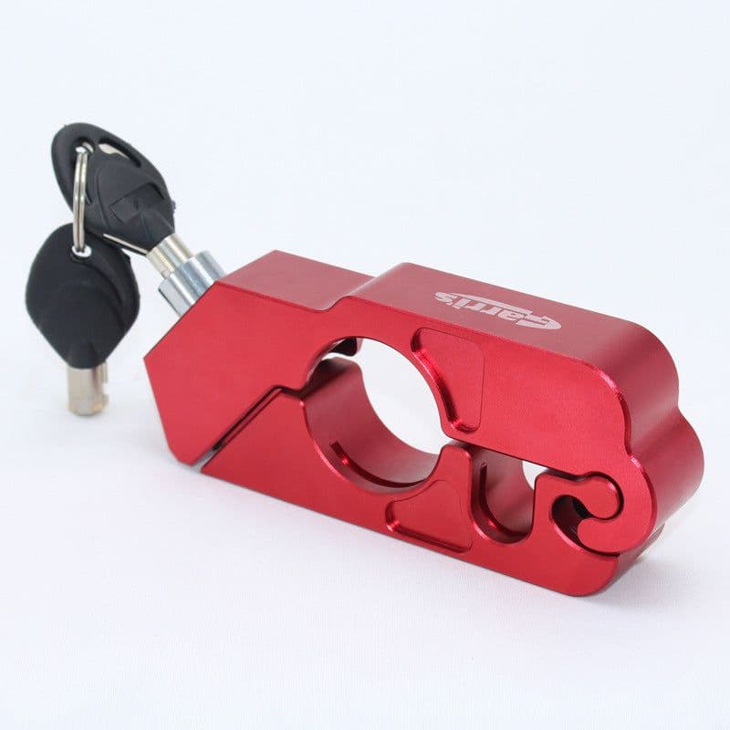 image-Motorcycle Lock Anti-Theft Lock Aluminum Alloy Handlebar Horn Lock