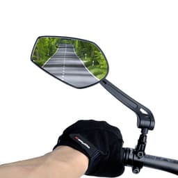 image-Bicycle Mirror Mountain Bike Electric Bike HD Wide Angle Rearview Mirror