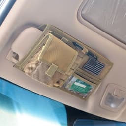 image-Vehicle Visor Panel Truck Car Sun Visor Organizer CD Bag Holder Car Styling Hunting Accessories