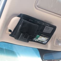 image-Vehicle Visor Panel Truck Car Sun Visor Organizer CD Bag Holder Car Styling Hunting Accessories