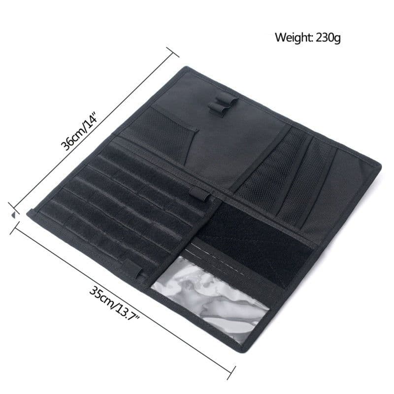 image-Vehicle Visor Panel Truck Car Sun Visor Organizer CD Bag Holder Car Styling Hunting Accessories
