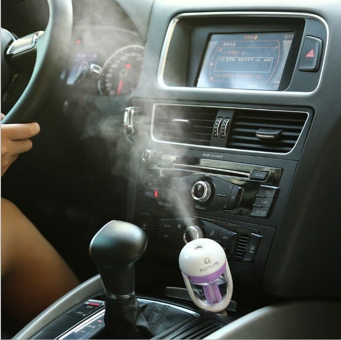image-Car Humidifier Air Purifier Freshener Essential Oil Diffuser