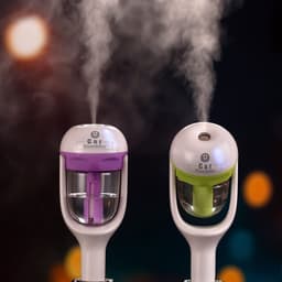 image-Mini 12V Car Steam Humidifier Air Purifier Aroma Diffuser Essential Oil Diffuser Car Humidifier